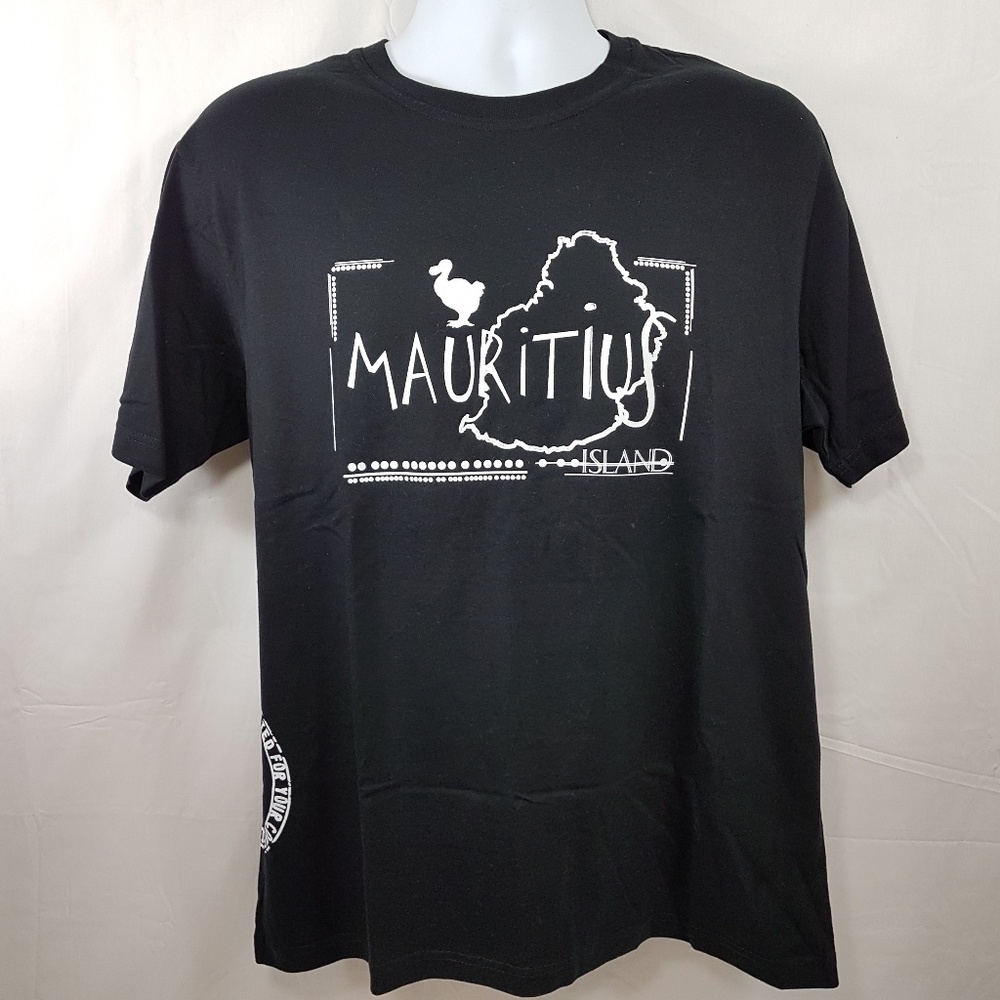 Mauritius Mens Back Graphic Tee